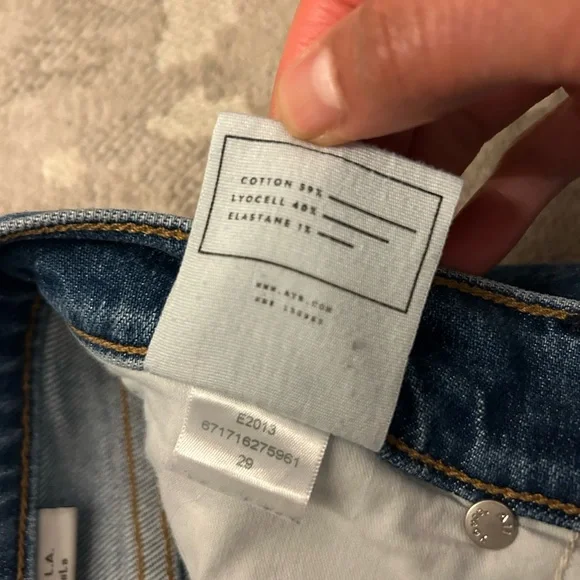 AYR the lala straight comfort fit medium wash jeans 29R - Picture 6 of 7